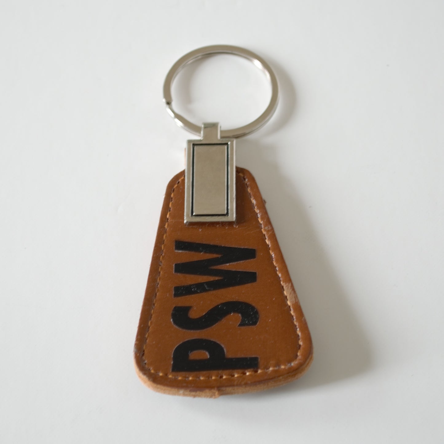 Keychain, Leather / Job Title