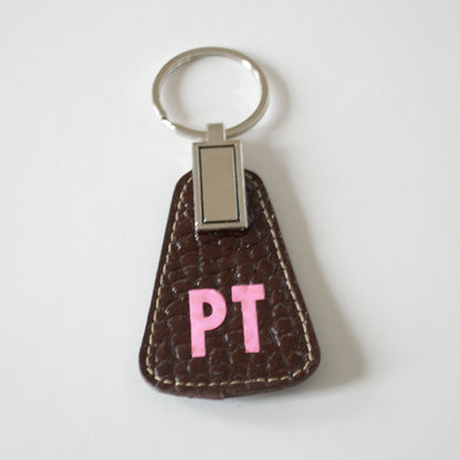 Keychain, Leather / Job Title