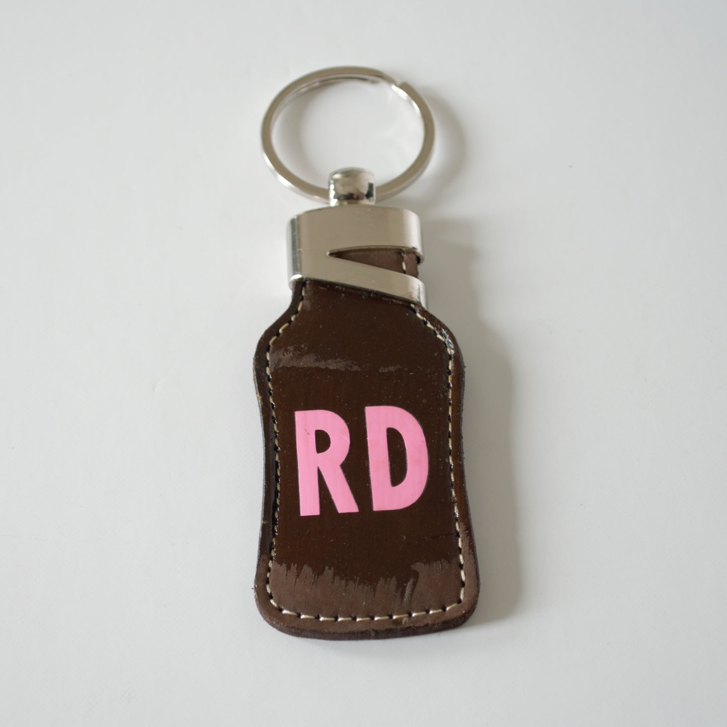 Keychain, Leather / Job Title