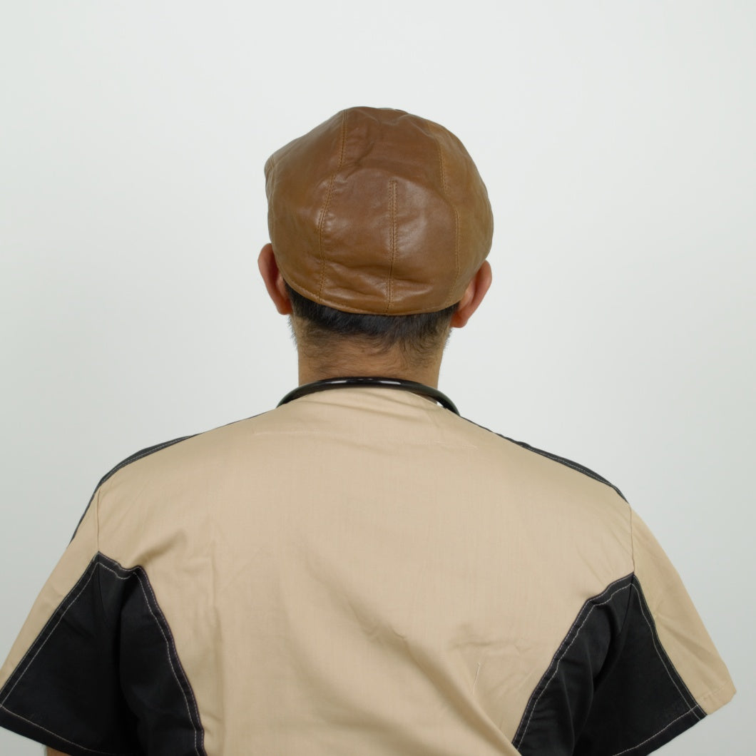 Leather P-Cap, A02