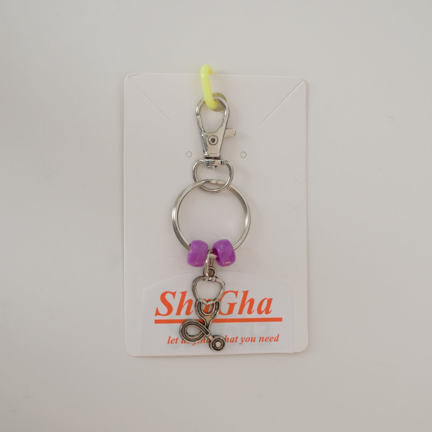 Keychain, Medical Charm