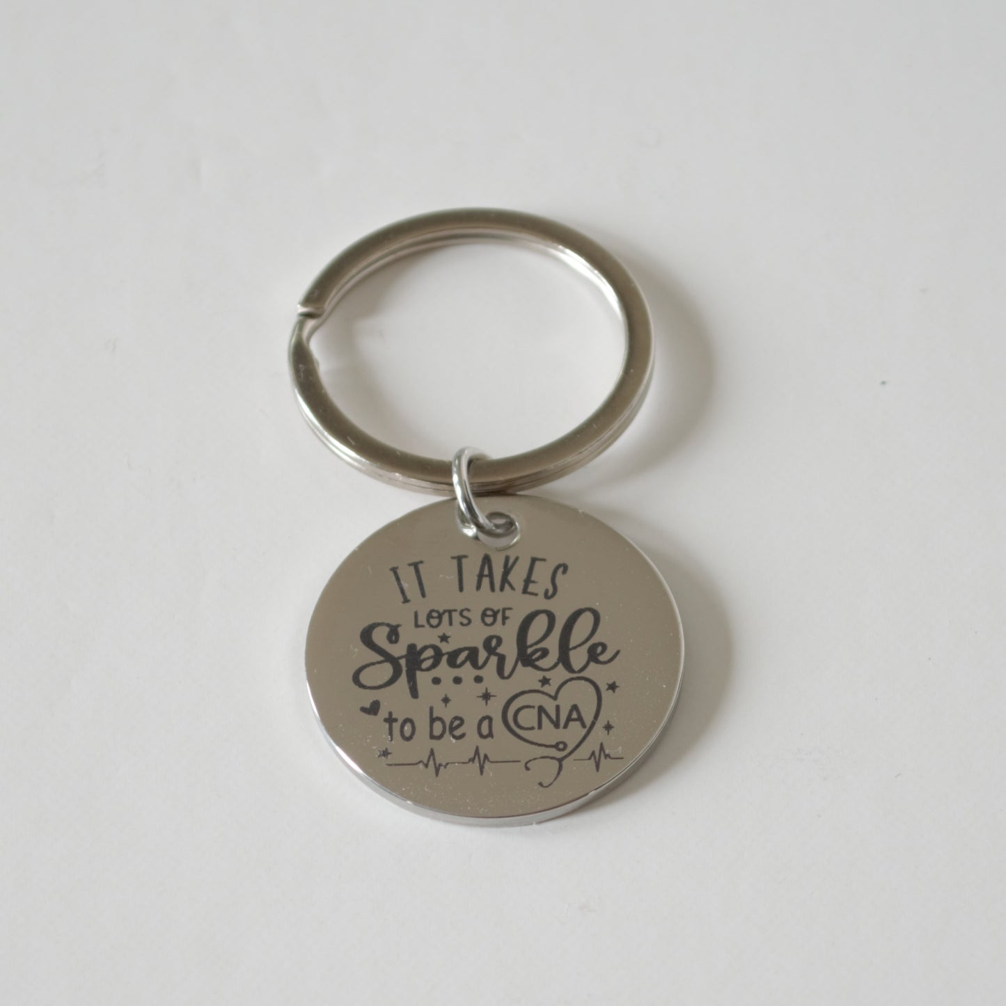 Keychain, Metal Engraved