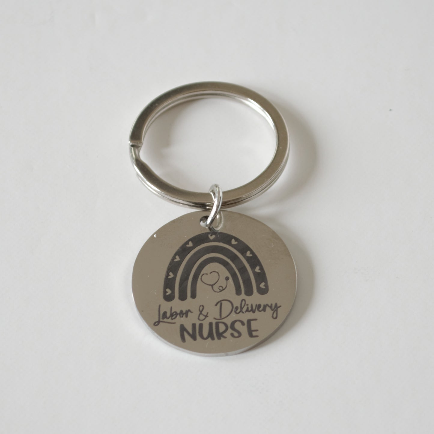 Keychain, Metal Engraved