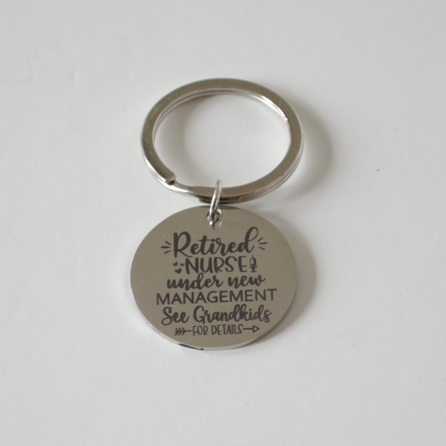 Keychain, Metal Engraved