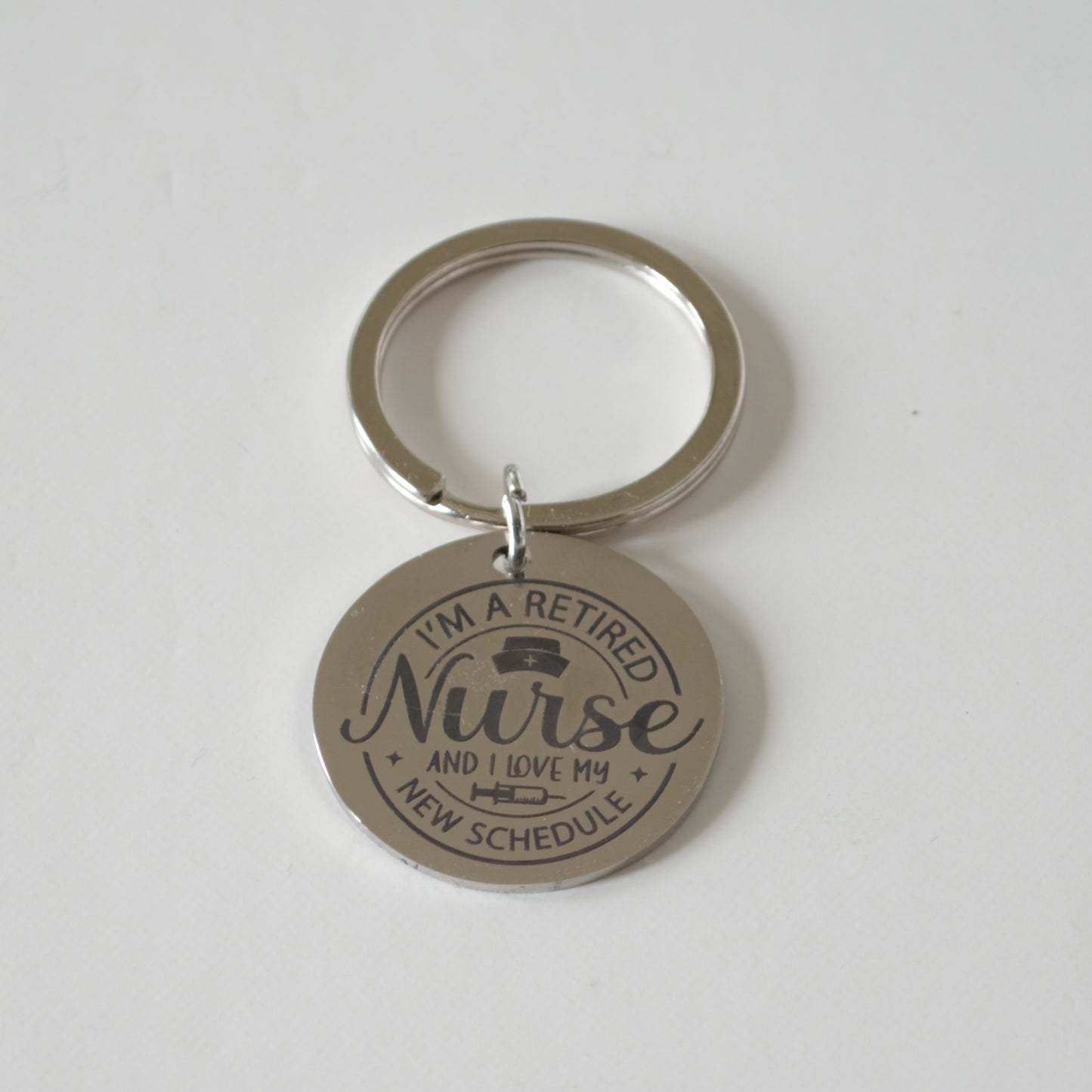 Keychain, Metal Engraved