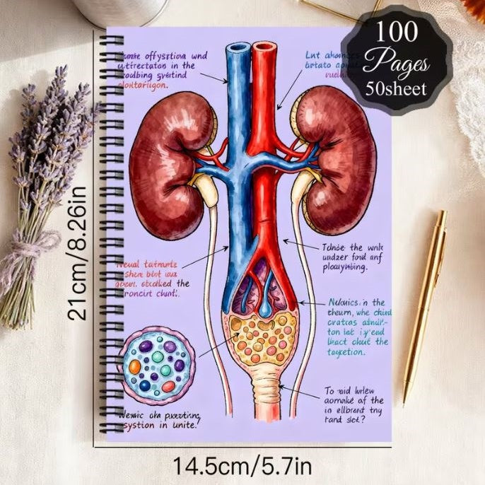 Notebook - Aesthetics Medicines Anatomy