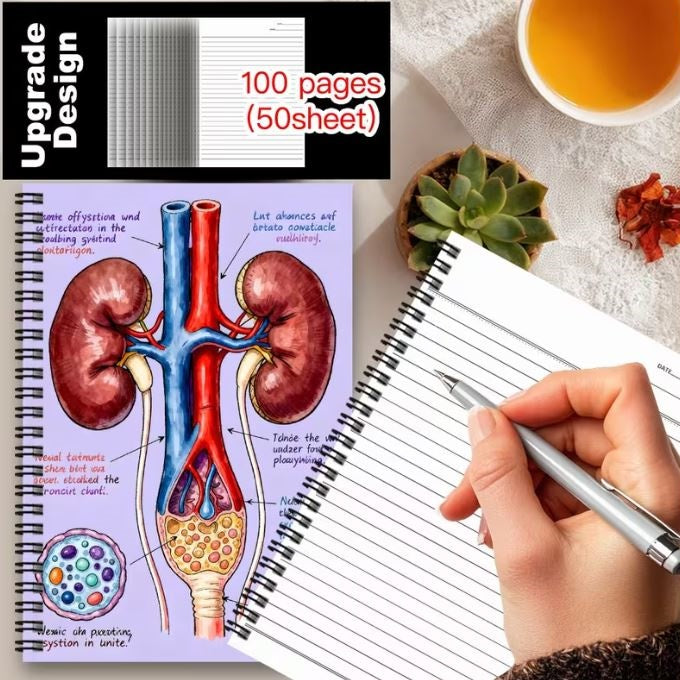 Notebook - Aesthetics Medicines Anatomy