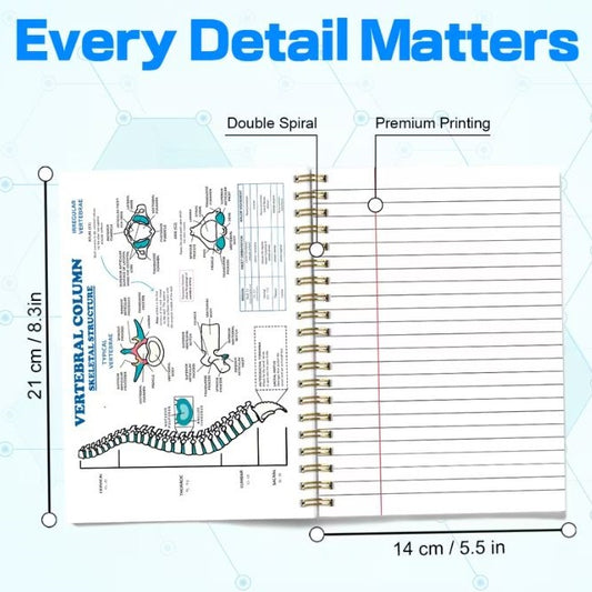 Notebook - Human Anatomy, Detailed Overview of Key Systems