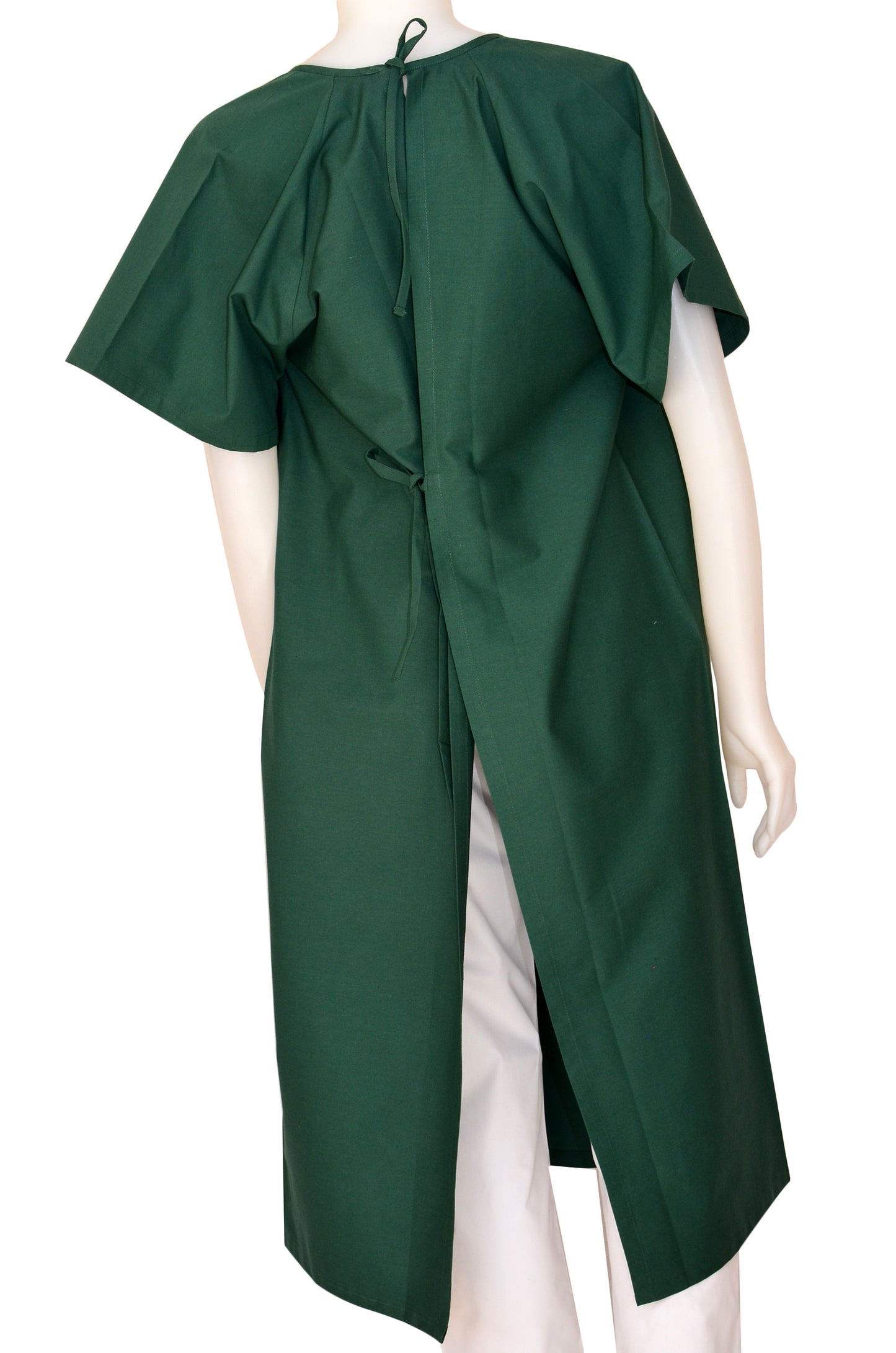 Medical Exam Gown, Open Back, Solid Color