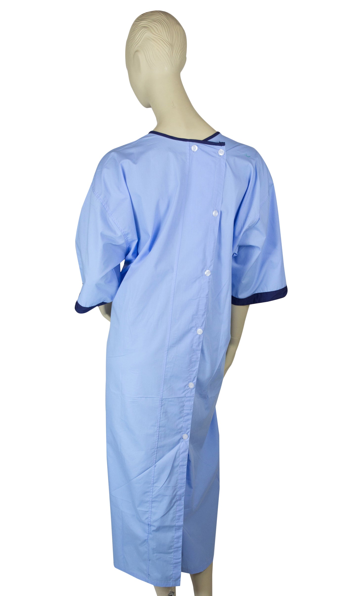 Medical Exam Gown, Open Back, 2 Tone, B20