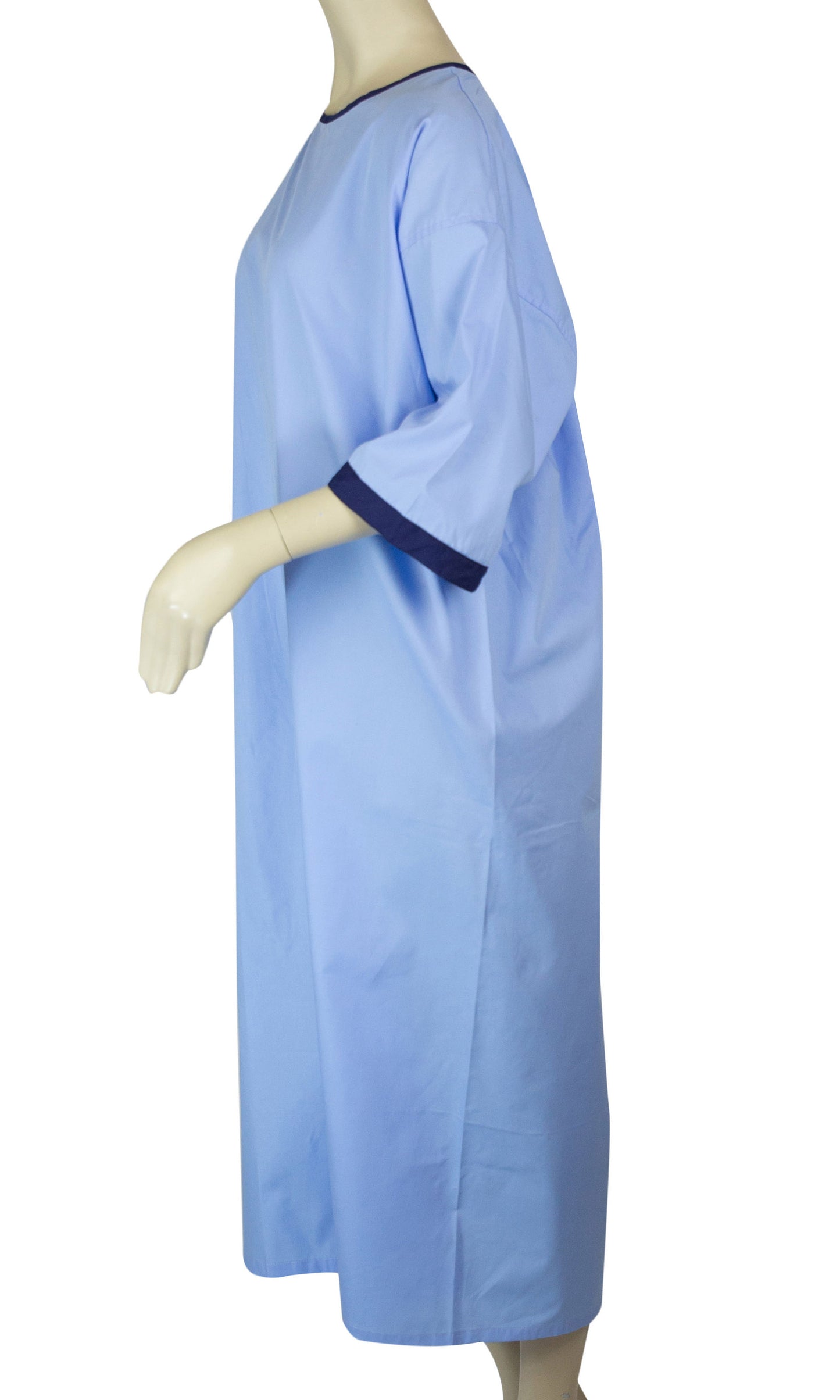 Medical Exam Gown, Open Back, 2 Tone, B20