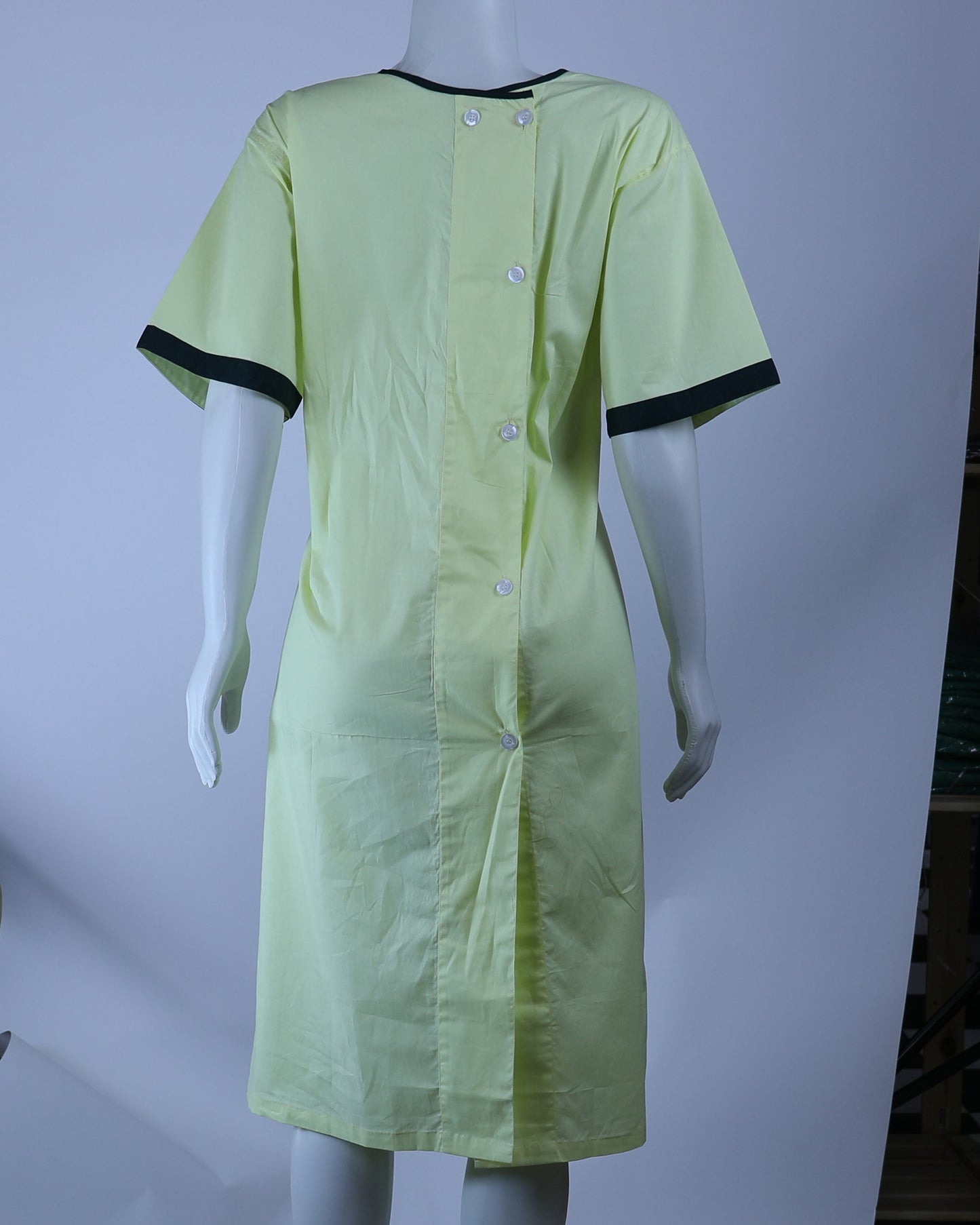 Medical Exam Gown, Open Back, 2 Tone, B21