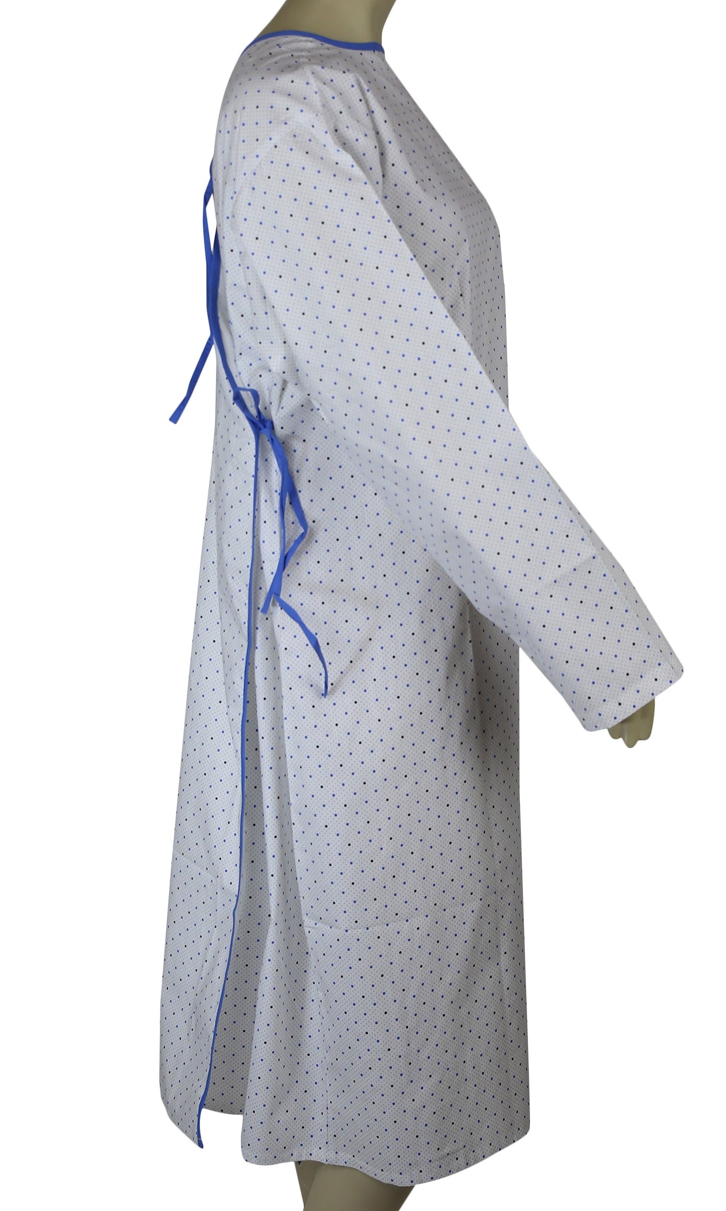 Medical Exam Gown, Open Front Side, C