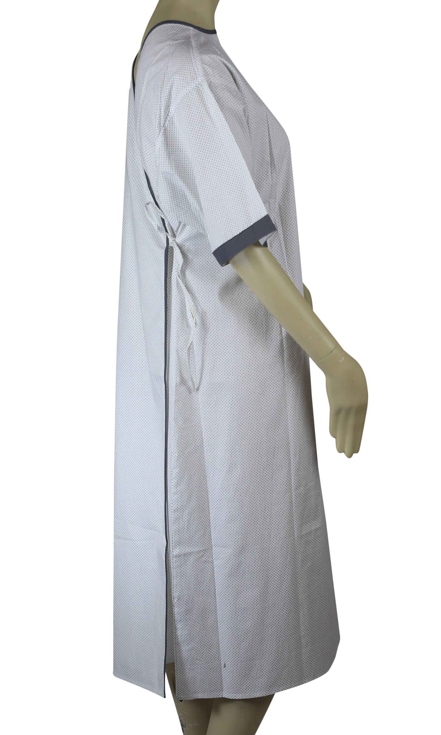 Medical Exam Gown, Open Front Side, D