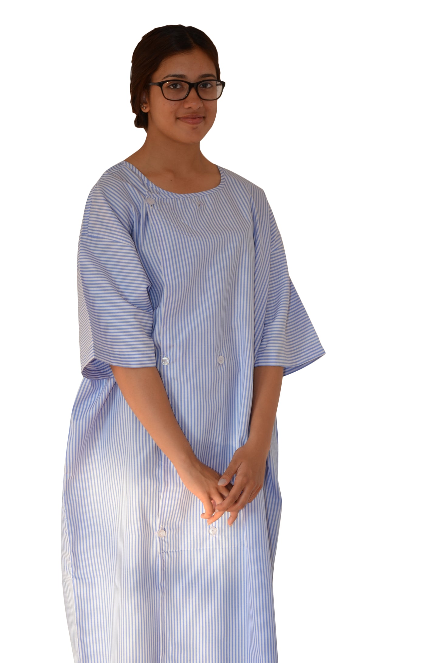 Medical Exam Gown, Open Front Side, G