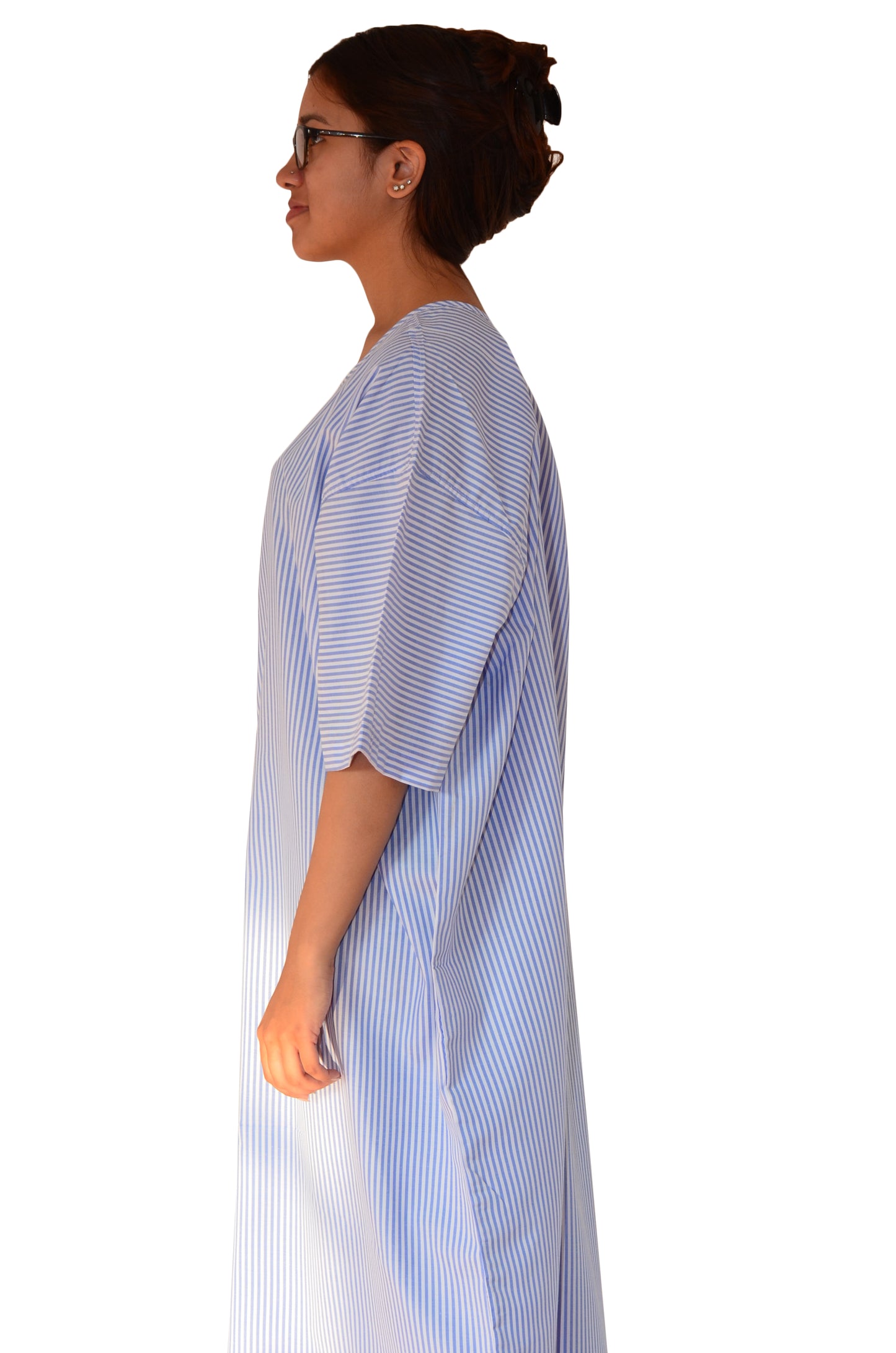 Medical Exam Gown, Open Front Side, G