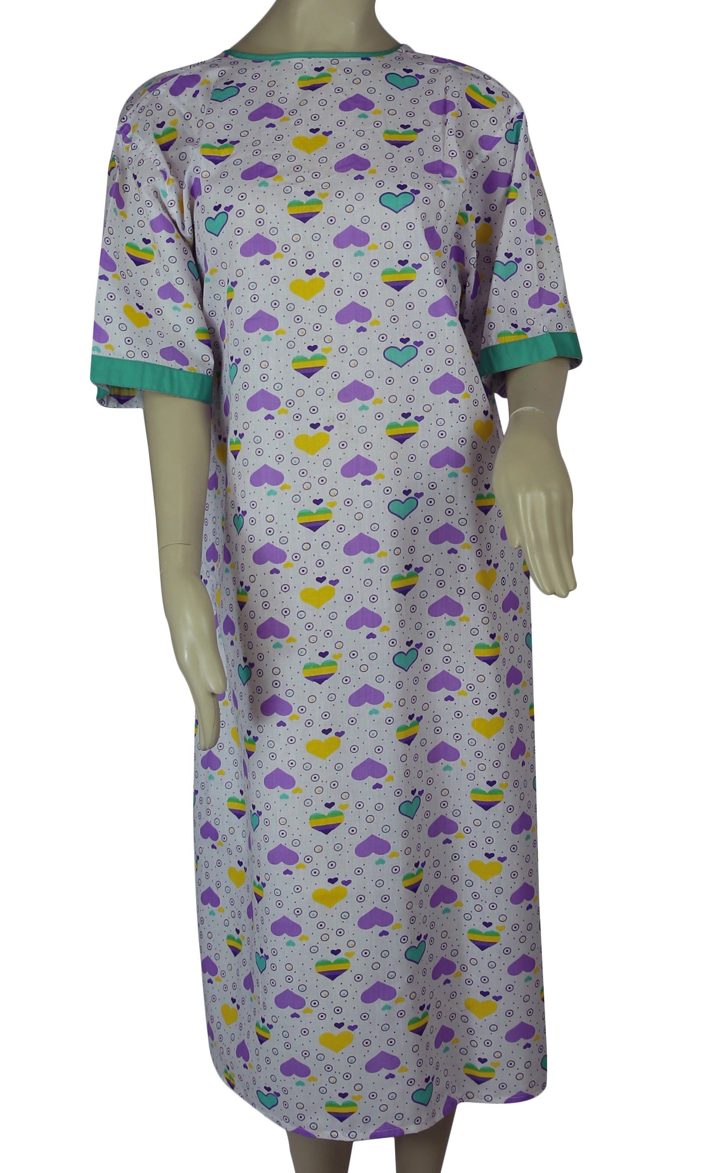 Medical Exam Gown, Open Front Side, E