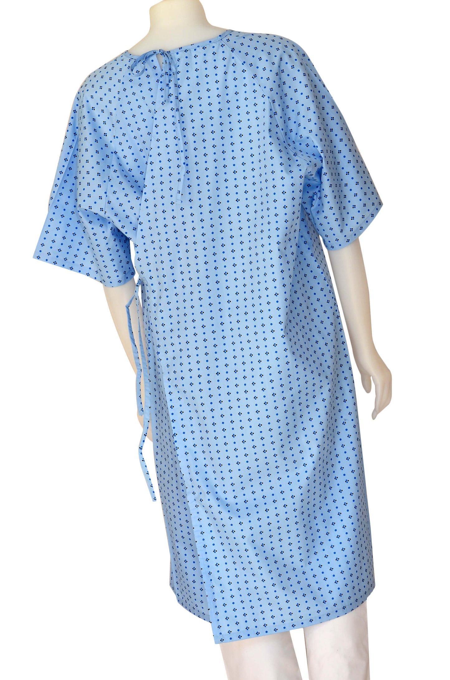 Medical Exam Gown, Open Back Side, S01