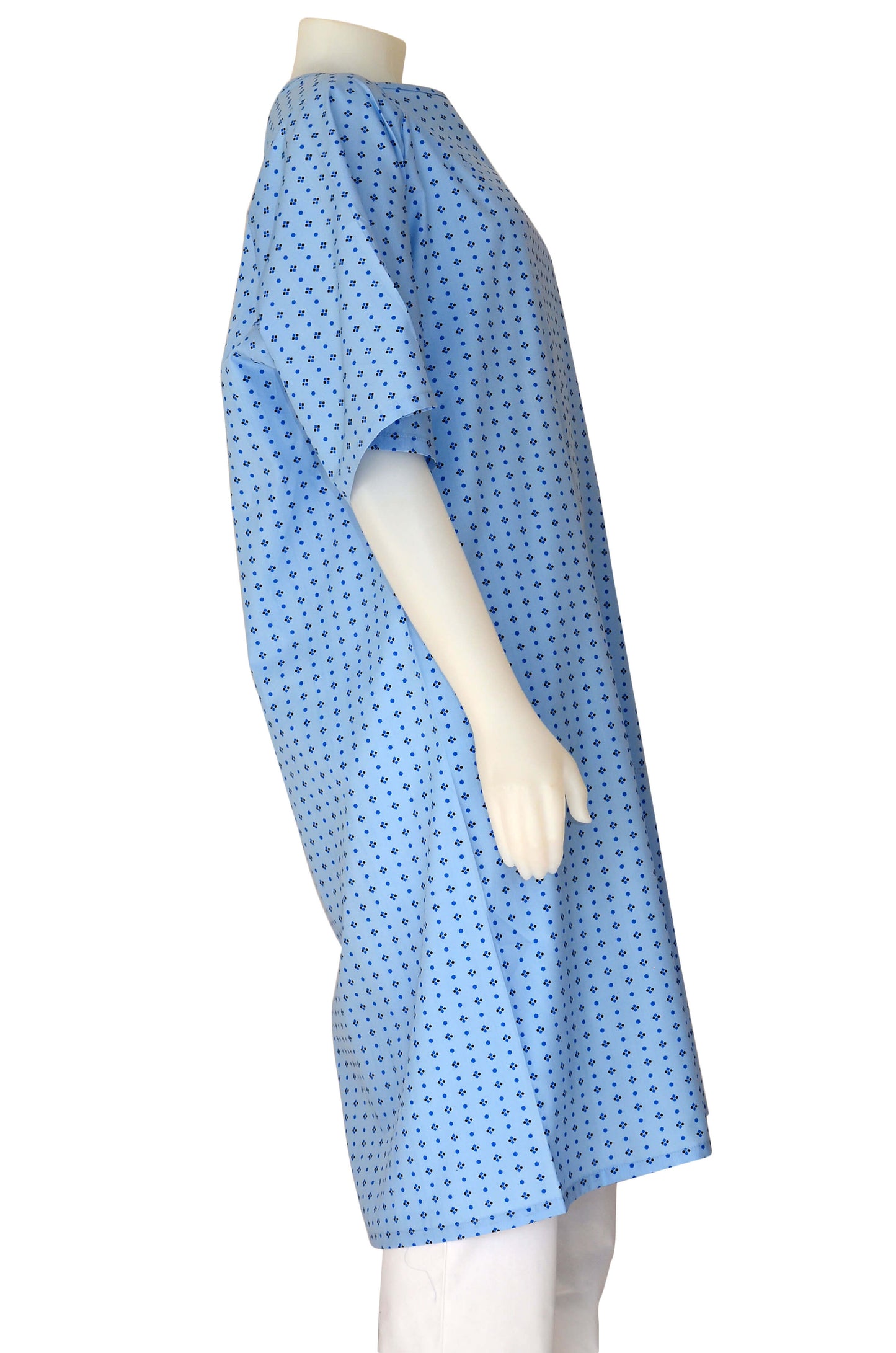 Medical Exam Gown, Open Back Side, S01