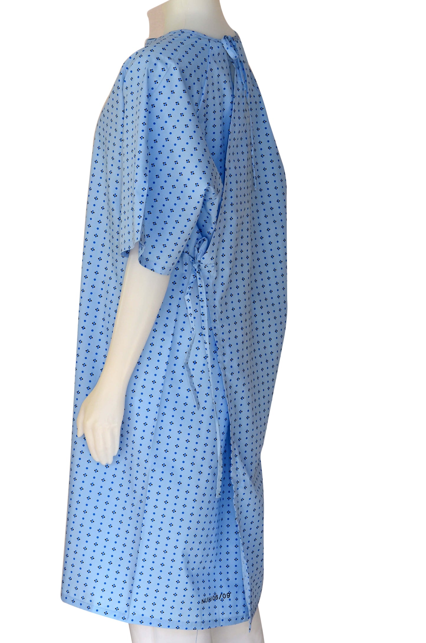 Medical Exam Gown, Open Back Side, S01