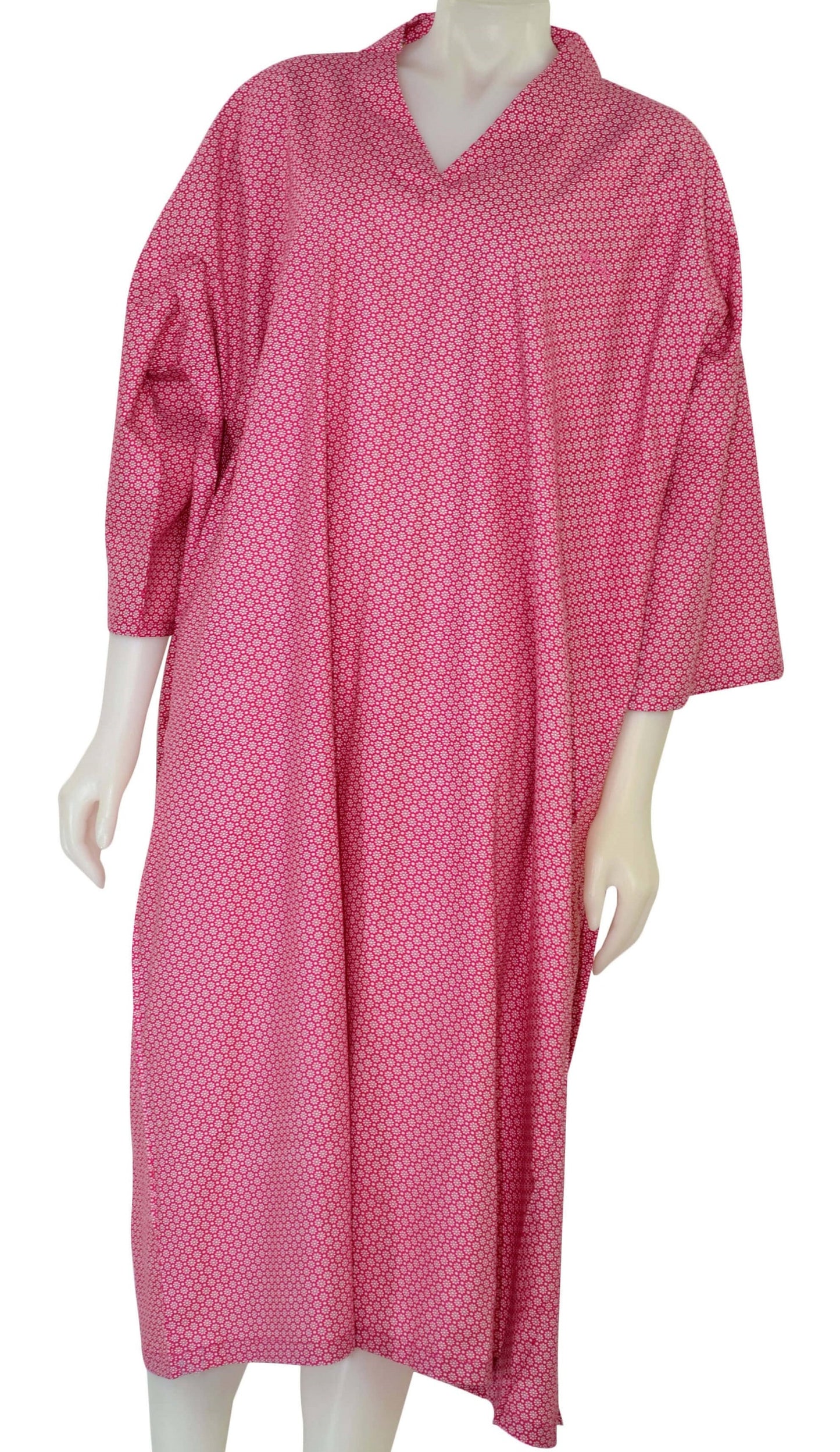 Night Gown, Open Back Side, Velcro Closure