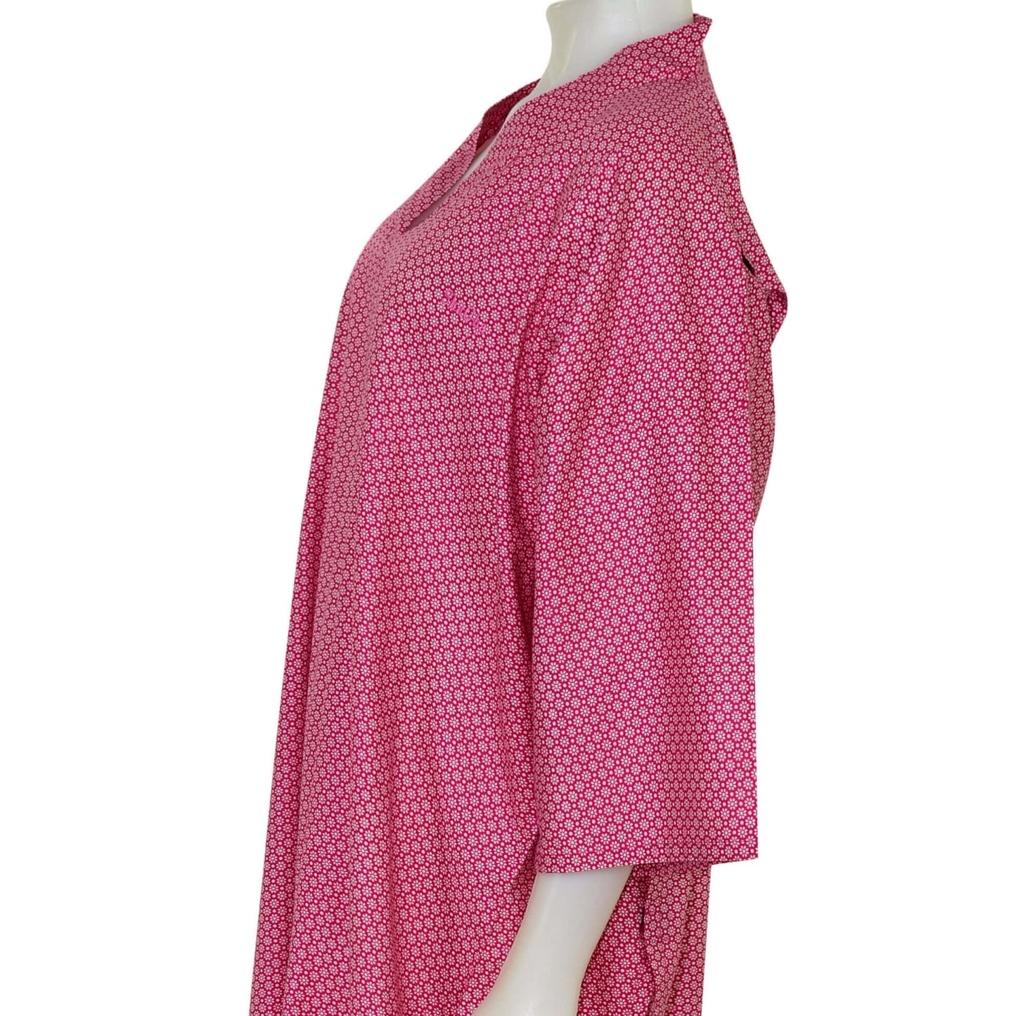 Night Gown, Open Back Side, Velcro Closure