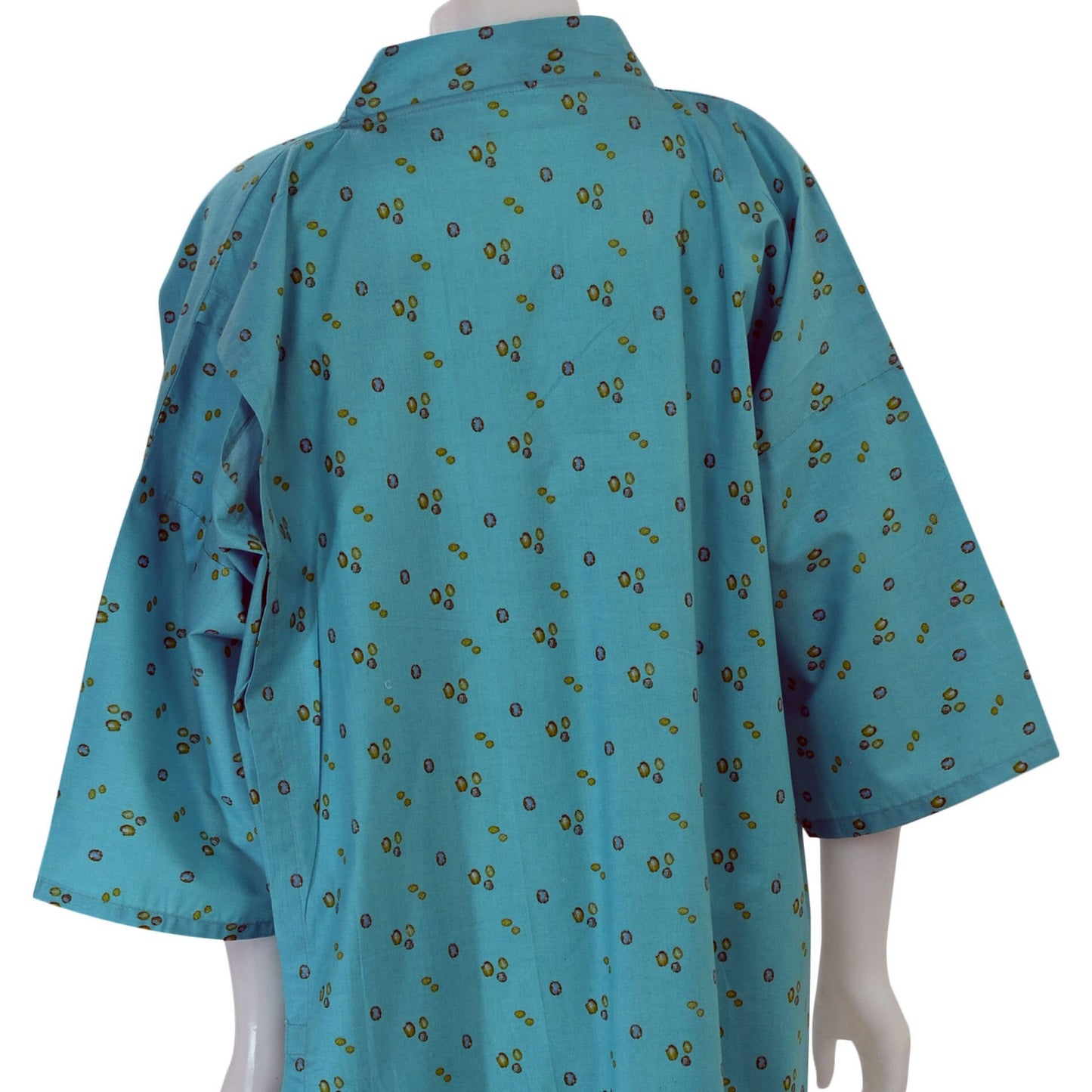 Night Gown, Open Back Side, Velcro Closure