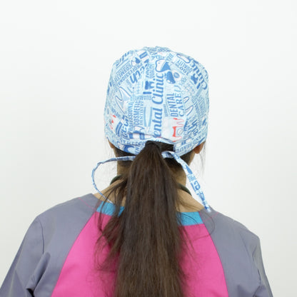 XD07 - Pixie Style Dental Scrub Cap