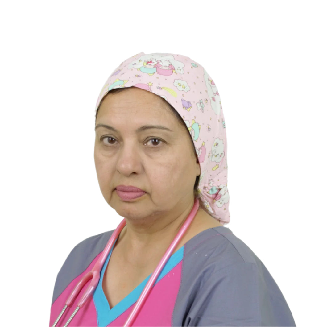 SLPC01 - Satin Lined Scrub Cap