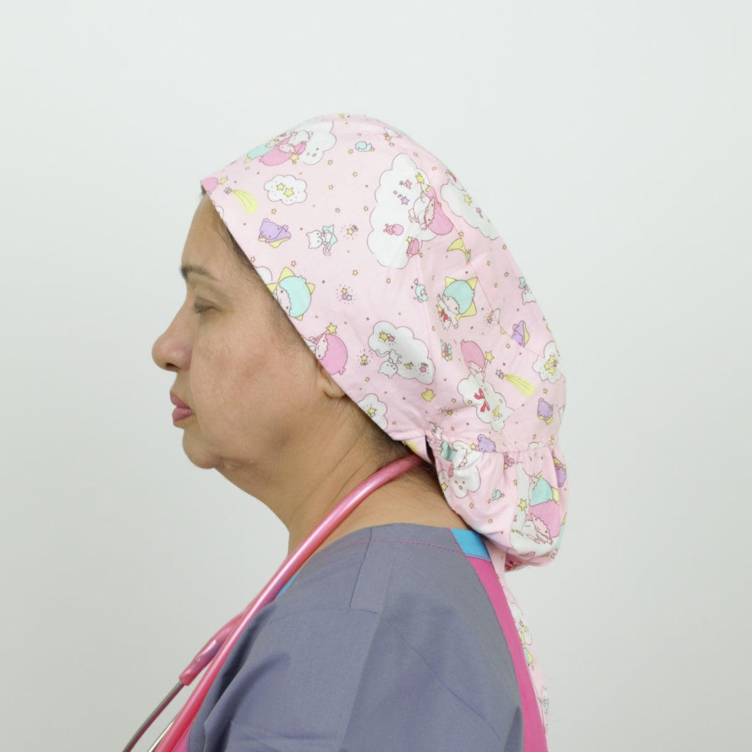 SLPC01 - Satin Lined Scrub Cap