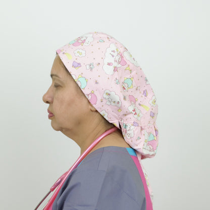 SLPC01 - Satin Lined Scrub Cap