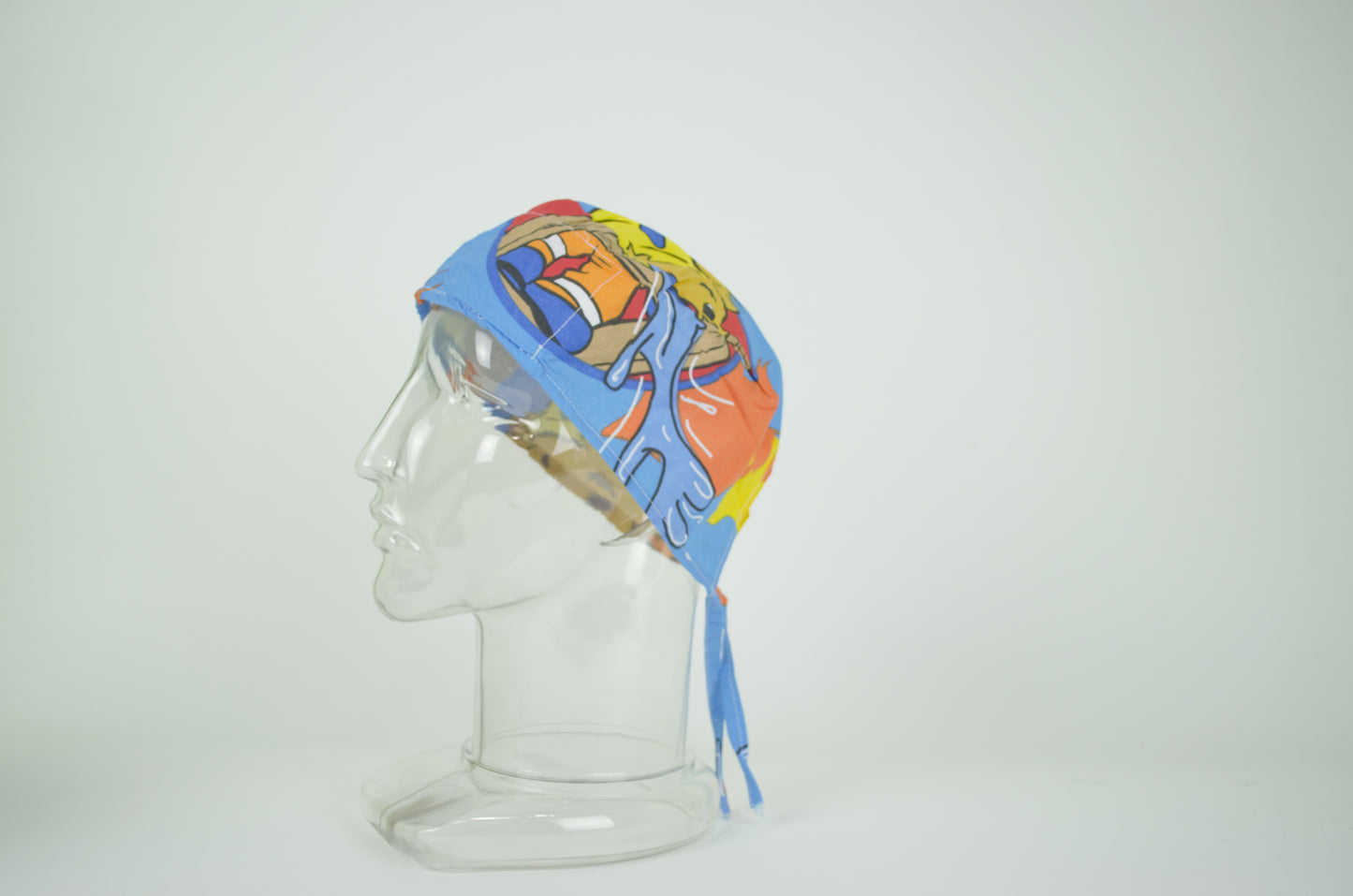CC05 - Scrub Cap, Cartoon Print