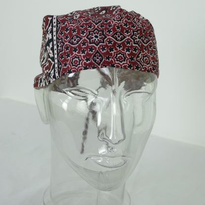 CG02 - Scrub Cap, Sindhi Ajrak