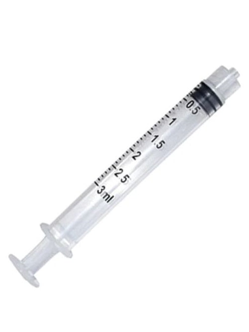 Syringes, 3CC Luer Lock Tip