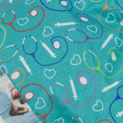 TTPM58 - Two Tone Scrub Cap