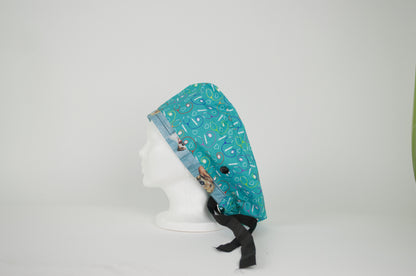 TTPM58 - Two Tone Scrub Cap