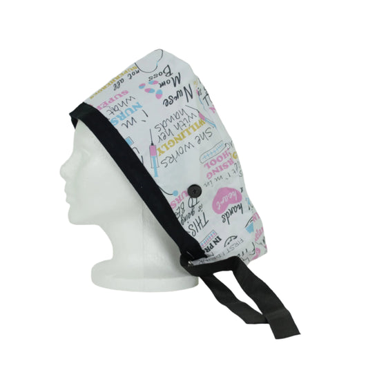 TTPM71 - Two Tone Scrub Cap