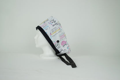 TTPM71 - Two Tone Scrub Cap