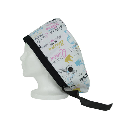 TTPM72 - Two Tone Scrub Cap