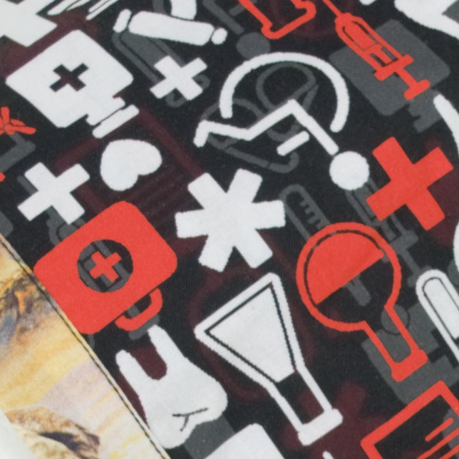 TTPM75 - Two Tone Scrub Cap