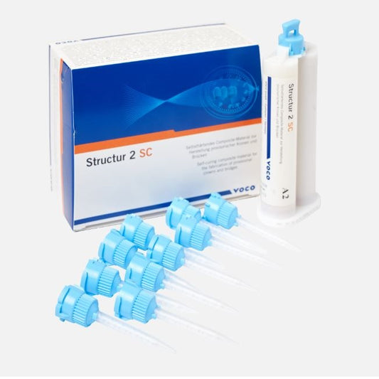 Structur 2 SC Refill Cartridges 75gm - Crown & Bridge Material Shade