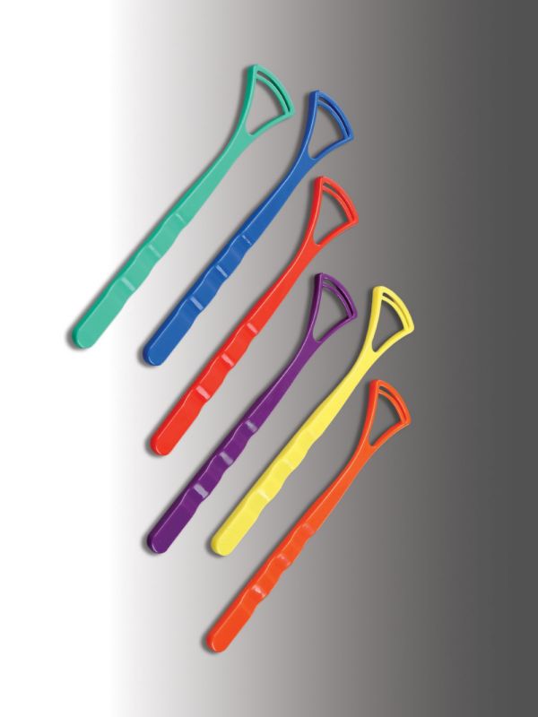 Tongue Cleaners, Plastic, Assorted Color