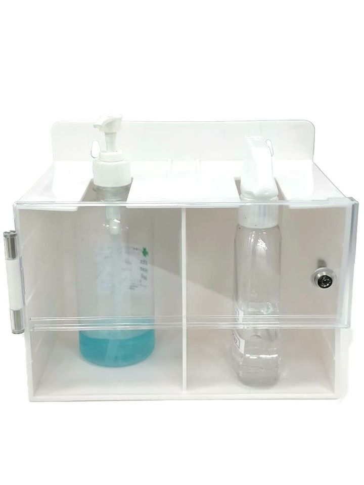 Sanitizer Bottle Cabinet