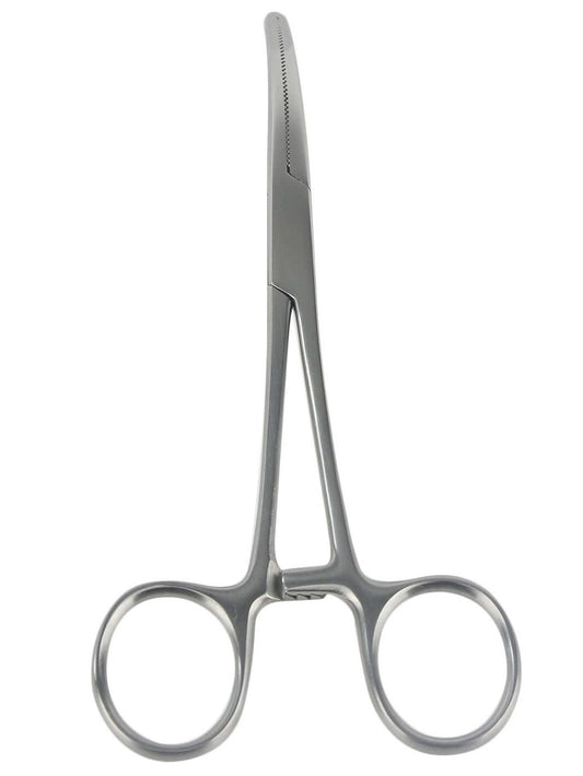 Phaneuf Hysterectomy Forcep, Curved, 1x2 Teeth, 205mm