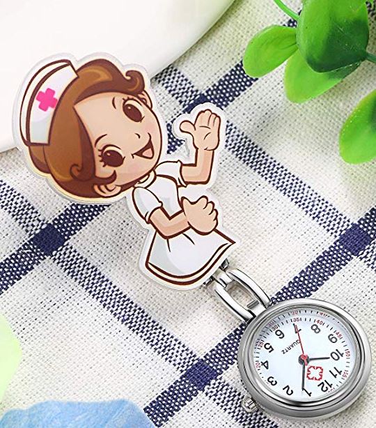 Nurse Lapel Watch, C