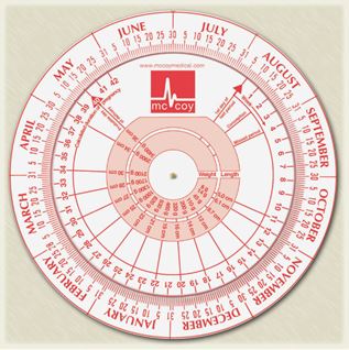 Gestation / OBGYN Wheel