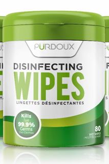 Disinfectant Wipes, 80